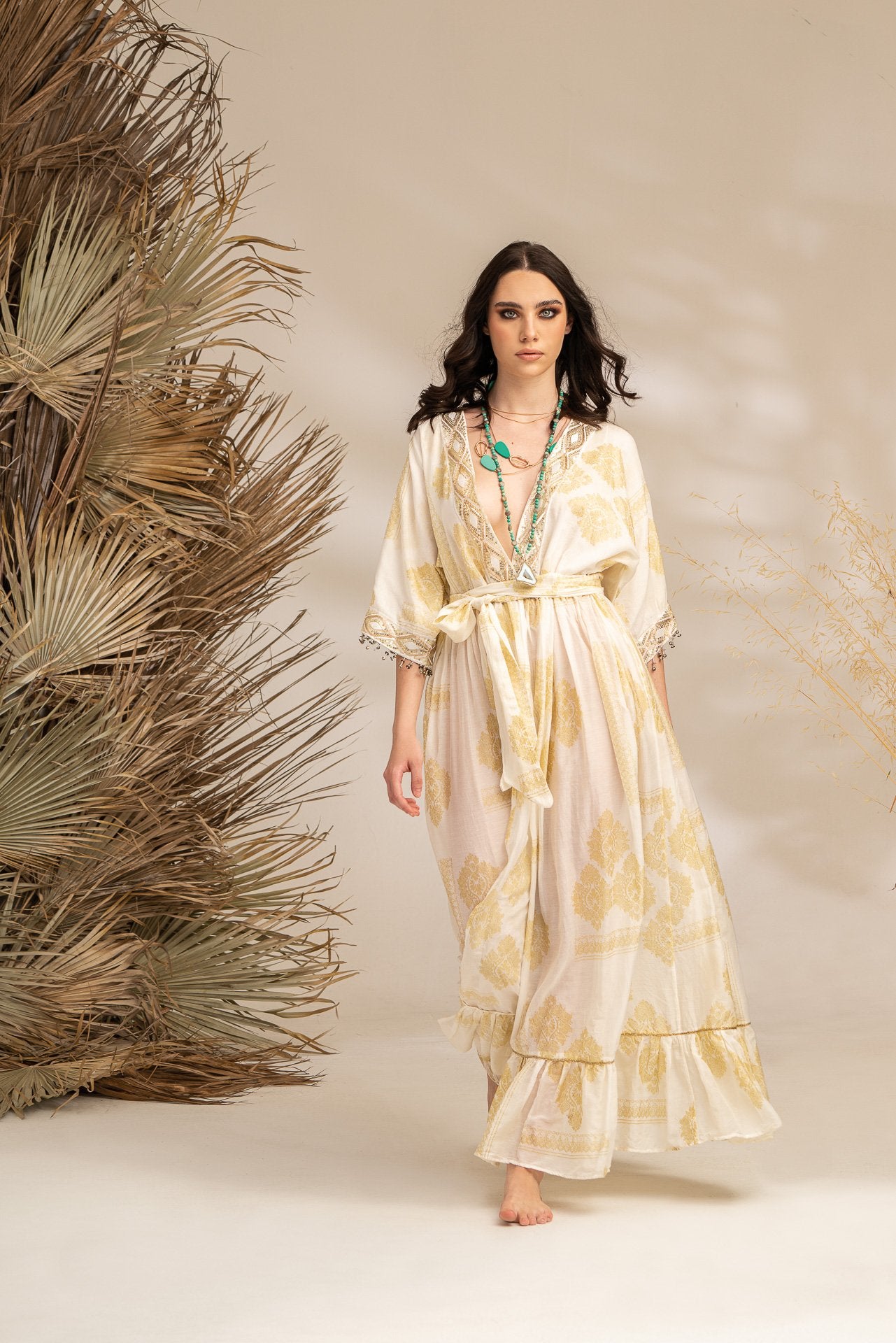 ワンピース NAMACHEKO Dresses Kimono Dress – Kaya Kollective