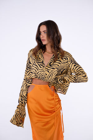 
                  
                    Load image into Gallery viewer, Desnudo Skirt Orange
                  
                
