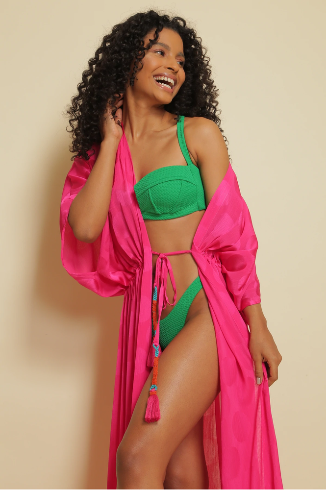 
                  
                    Load image into Gallery viewer, Lais Pink Kaftan
                  
                