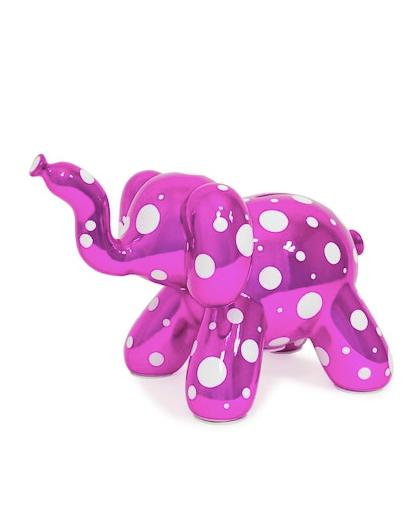 Pink Polkadot Elephant