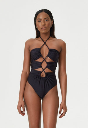 
                  
                    Load image into Gallery viewer, Onyx Infinity Swimsuit
                  
                